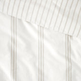 Shoreline Duvet Cover Set | Natural Stripe-4