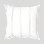 Shoreline European Pillowcase | Natural Stripe-1