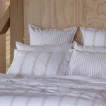Shoreline European Pillowcase | Natural Stripe-2