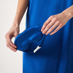 Silk Boxed Eye Mask | Royal Blue-2