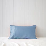 Silk Boxed Standard Pillowcase | Blue-1