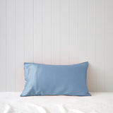 Silk Boxed Standard Pillowcase | Blue-1