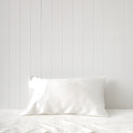 Silk Boxed Standard Pillowcase | White-1