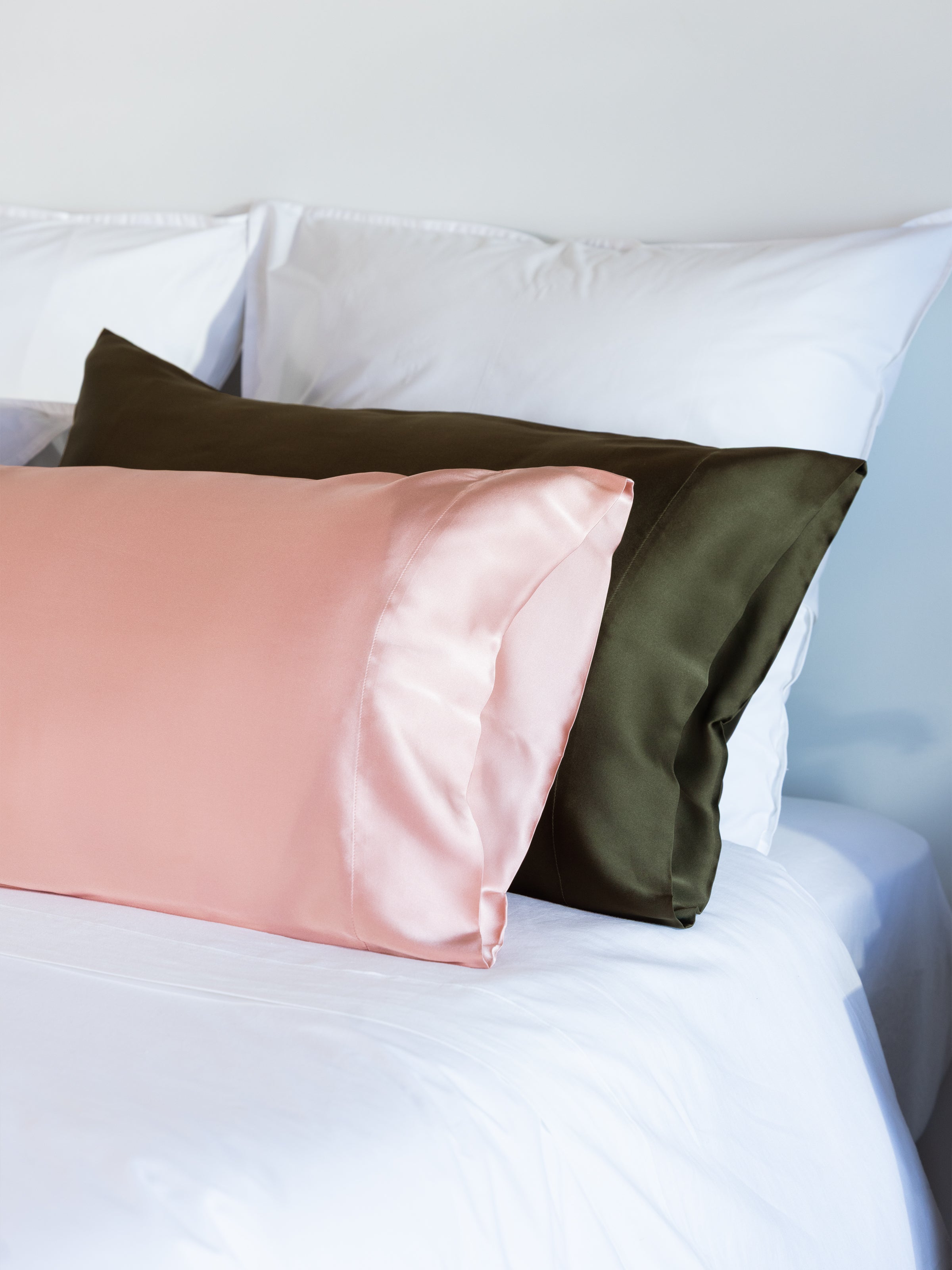 Silk Boxed Standard Pillowcase | White-2