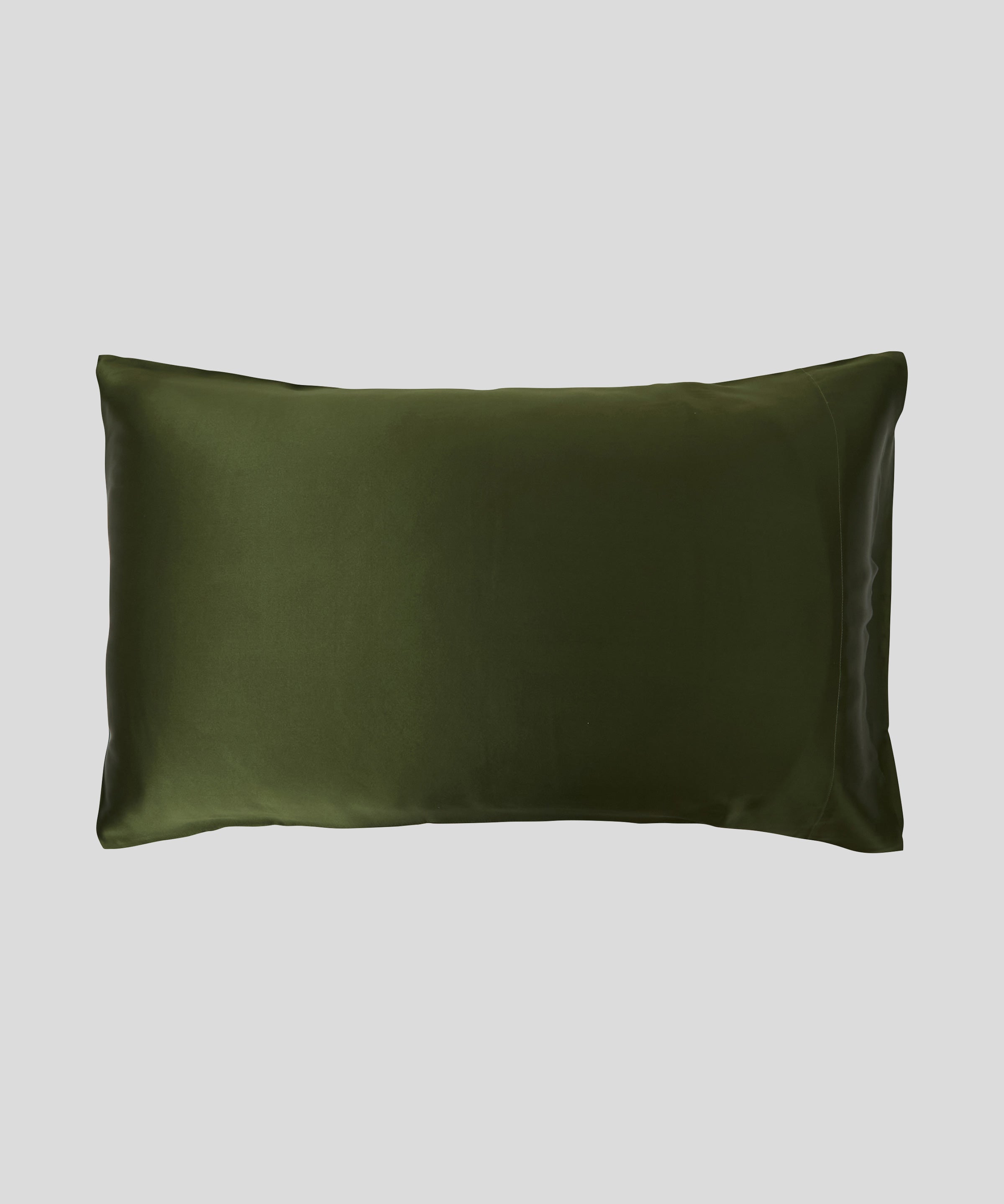 Silk Pillowcase & Eye Mask Gift Box Set | Olive-4