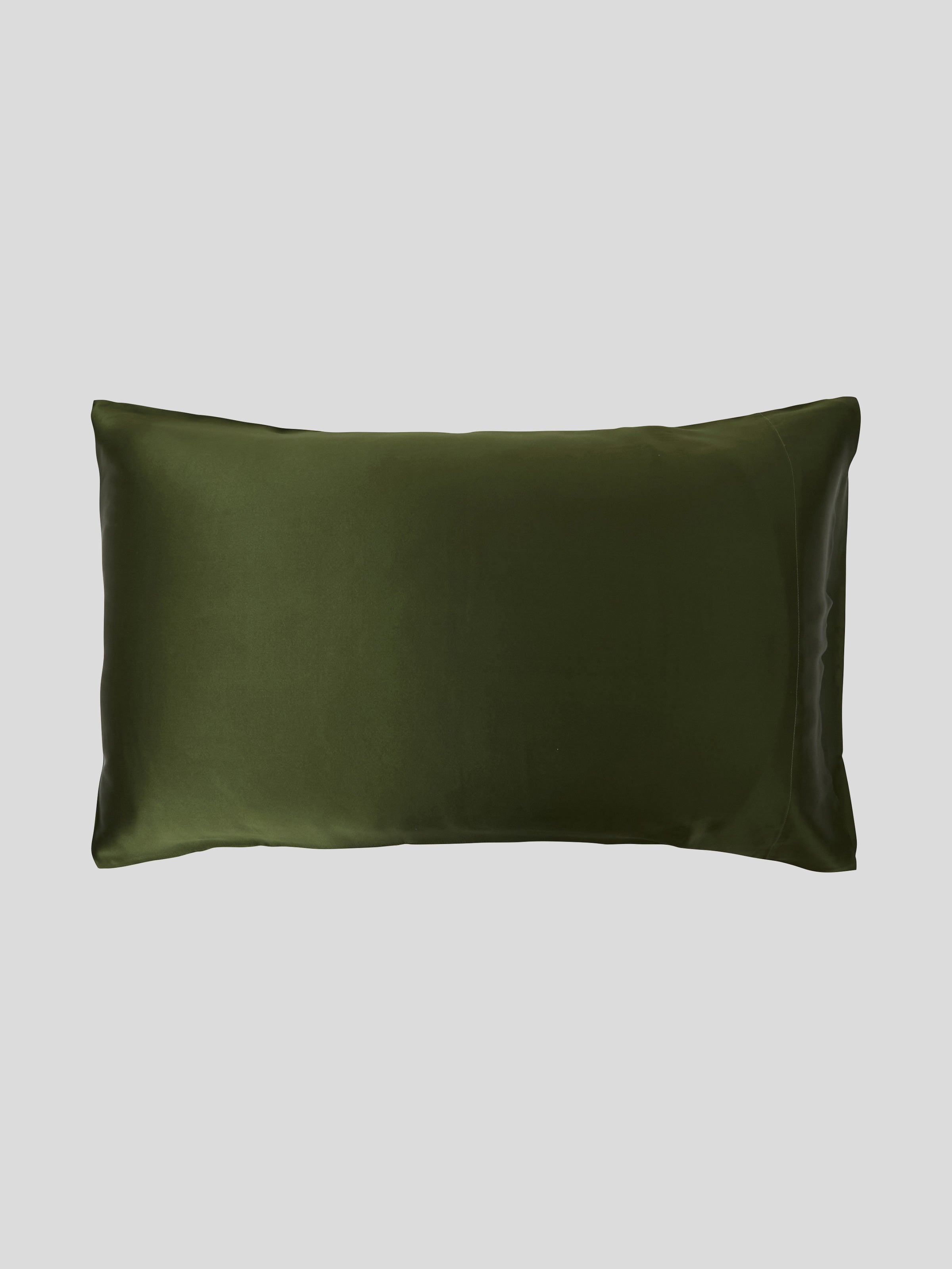 Silk Pillowcase & Eye Mask Gift Box Set | Olive-4