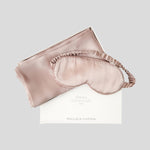 Silk Pillowcase & Eye Mask Gift Box Set | Rose-2