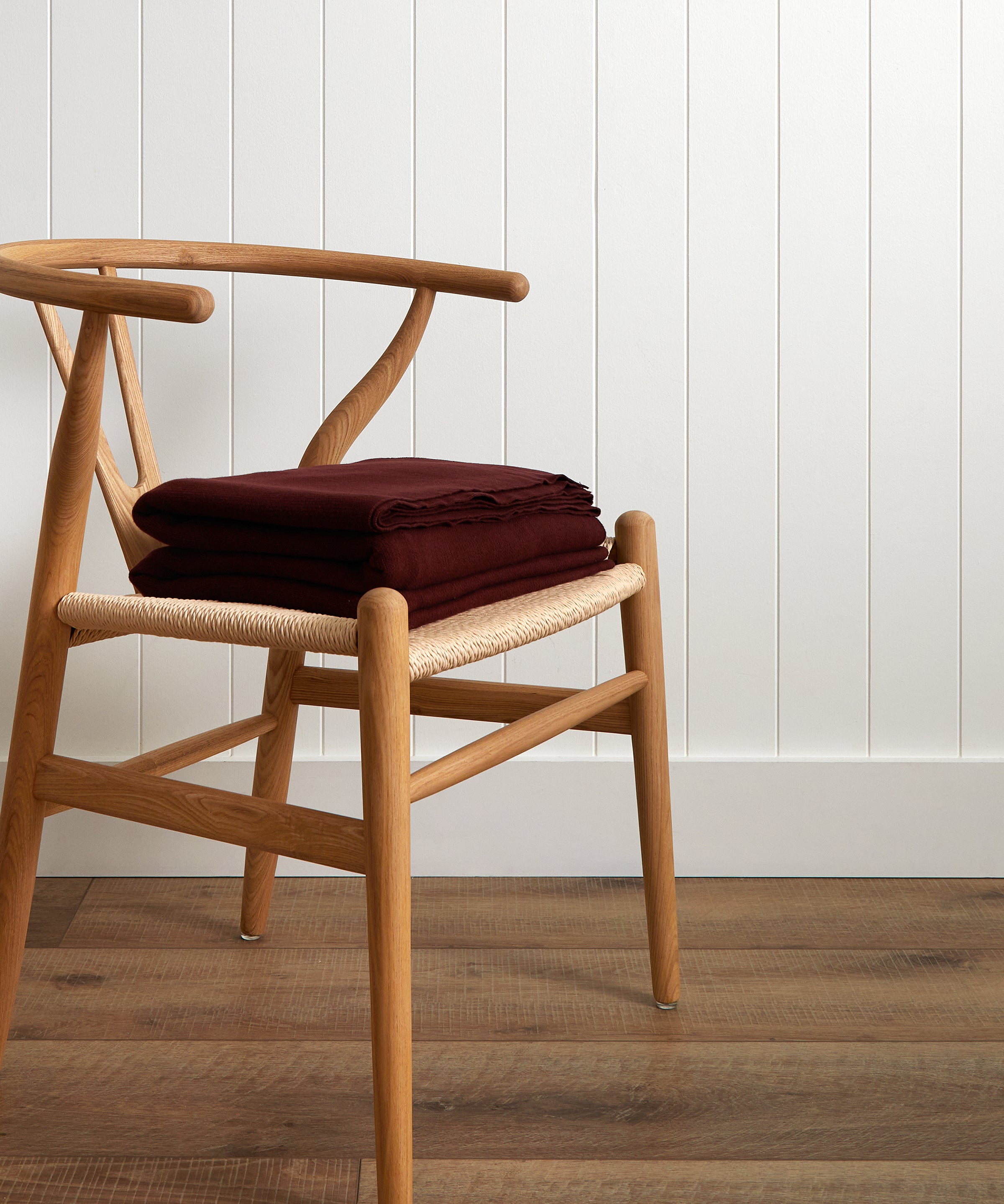 Sintra Cotton Blanket | Sangria-1