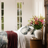 Sintra Cotton Blanket | Sangria-3