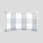Sintra Rectangle Cushion Cover | Mineral Blue Gingham-1
