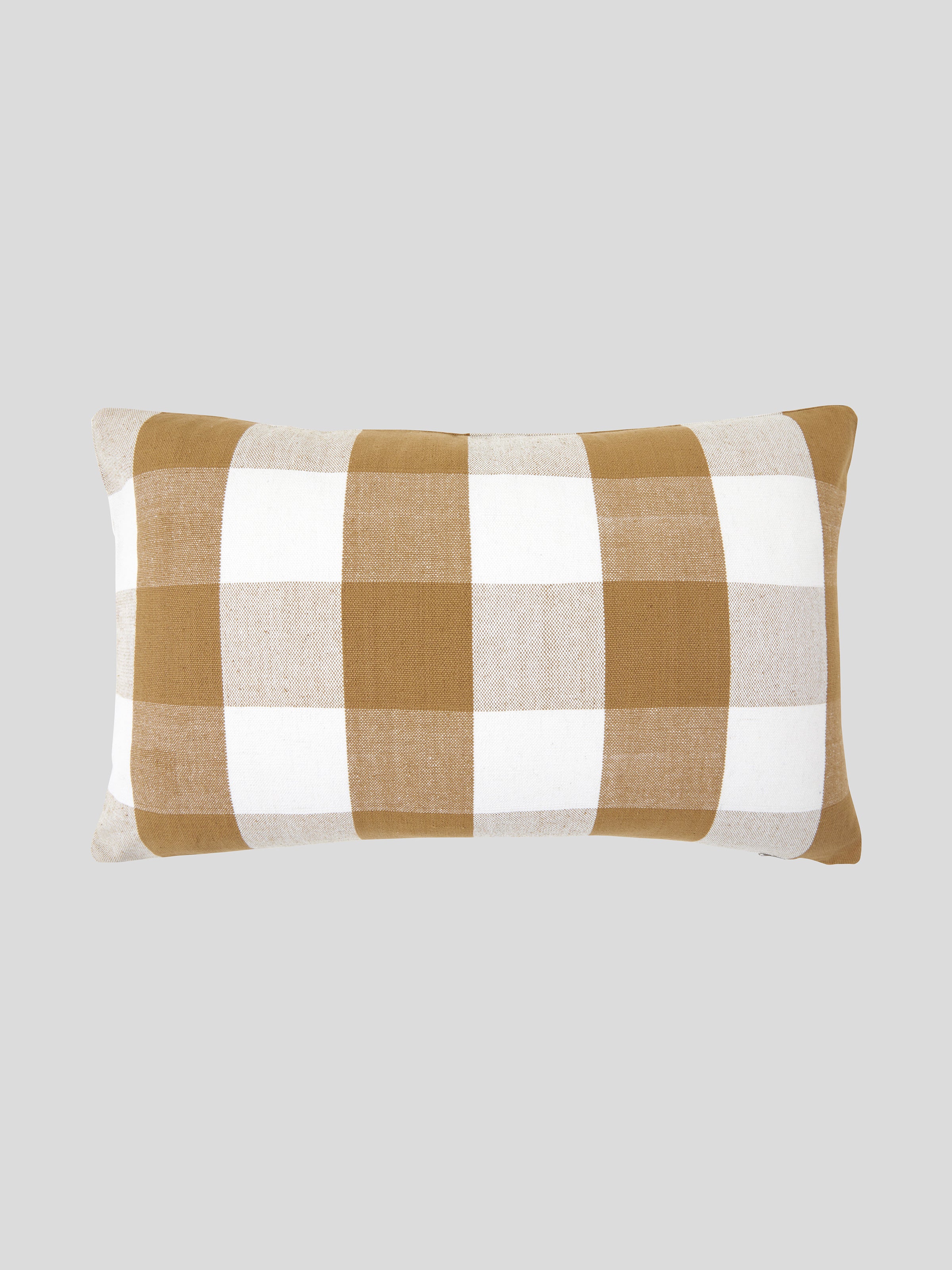 Sintra Rectangle Cushion Cover | Tussock Gingham-1