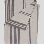 Sonoma Tablecloth | Charcoal Stripe-1