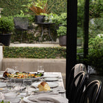 Sonoma Tablecloth | Charcoal Stripe-3