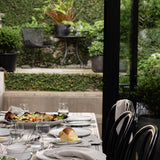 Sonoma Tablecloth | Charcoal Stripe-3