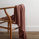 Souvenir Cotton Throw | Rose-1