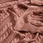 Souvenir Cotton Throw | Rose-2