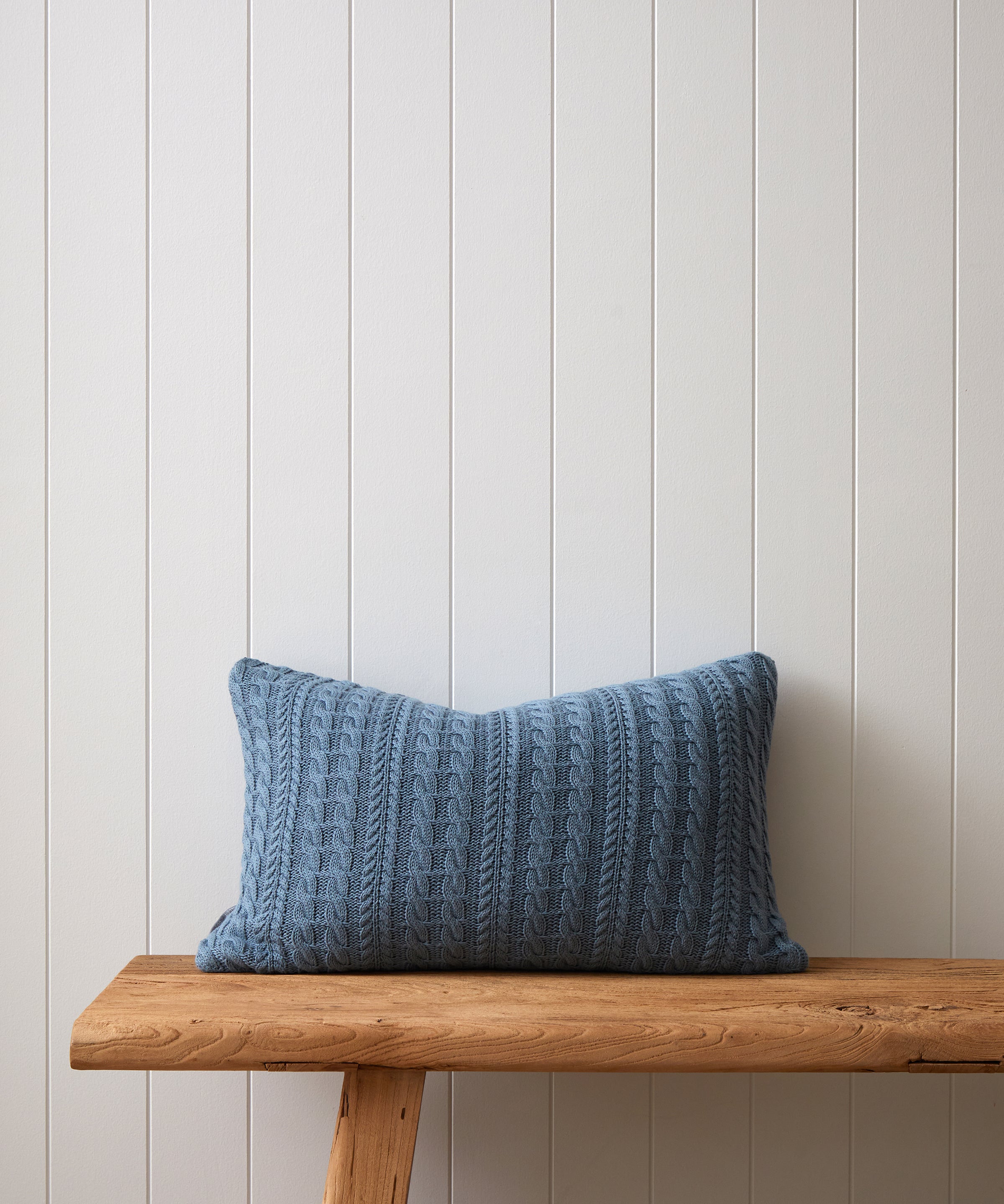 Souvenir Rectangle Cushion Cover | Blue-1