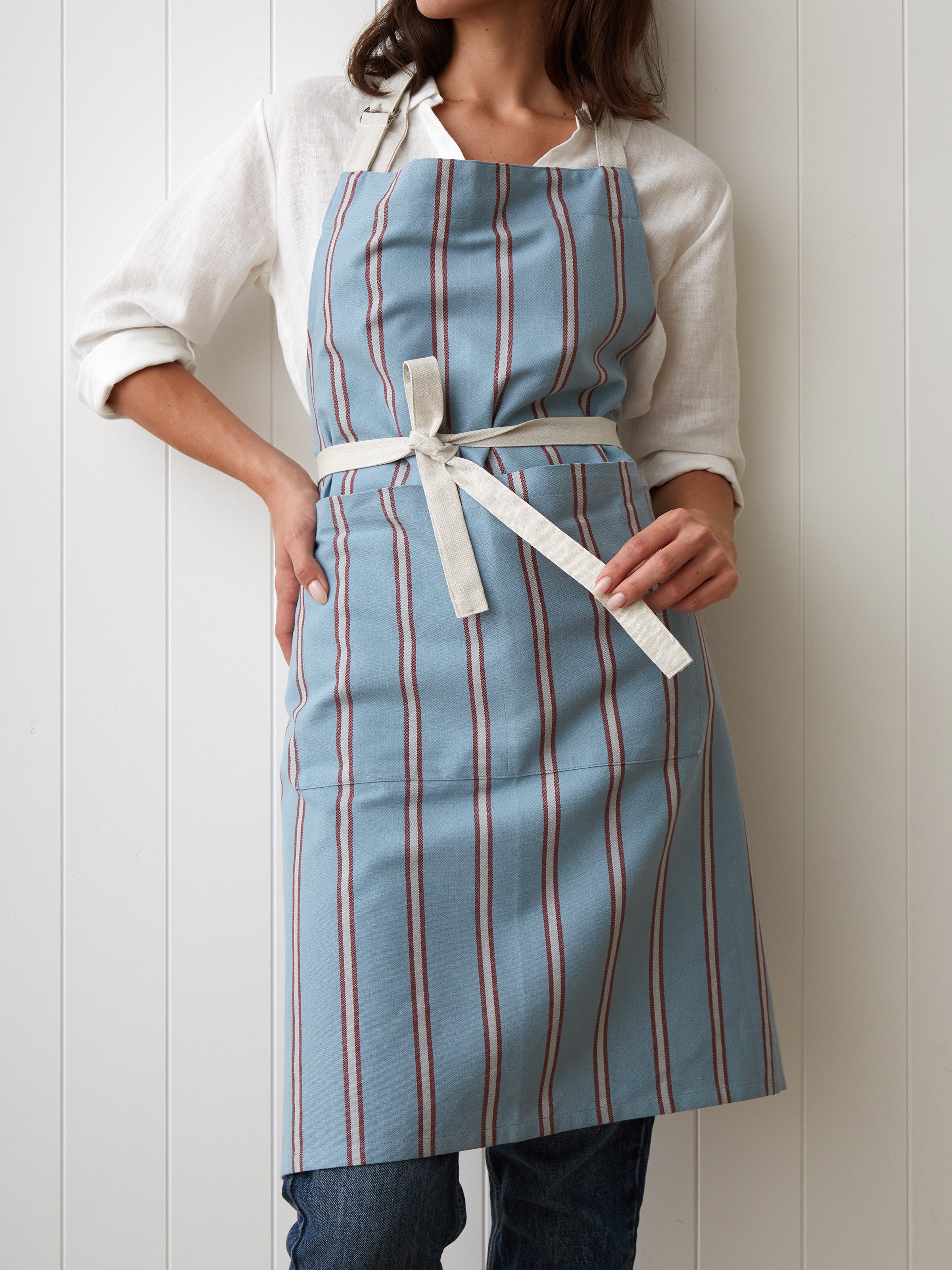 Spicy Margarita Everyday Apron | Stripe-1