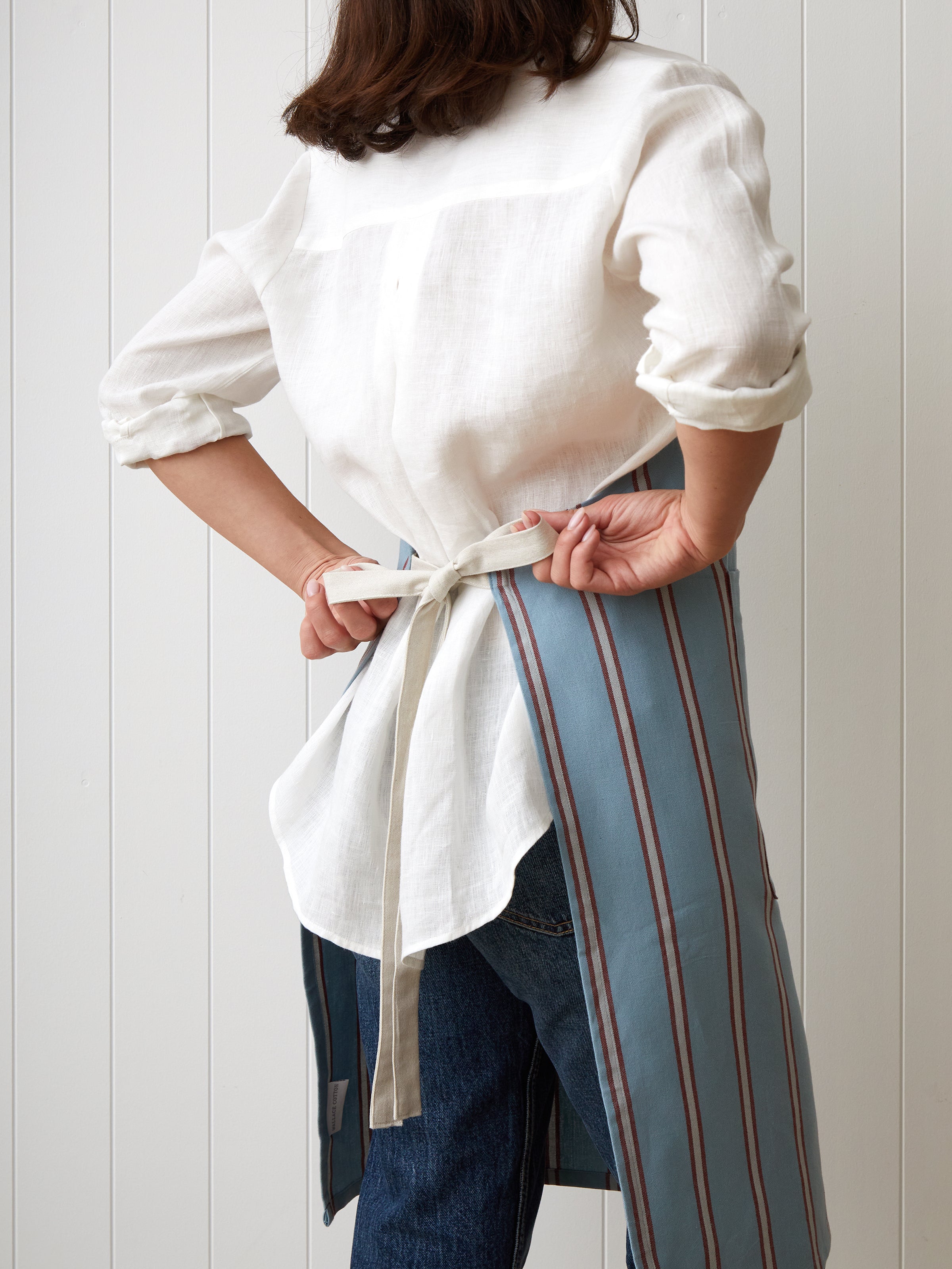 Spicy Margarita Everyday Apron | Stripe-4