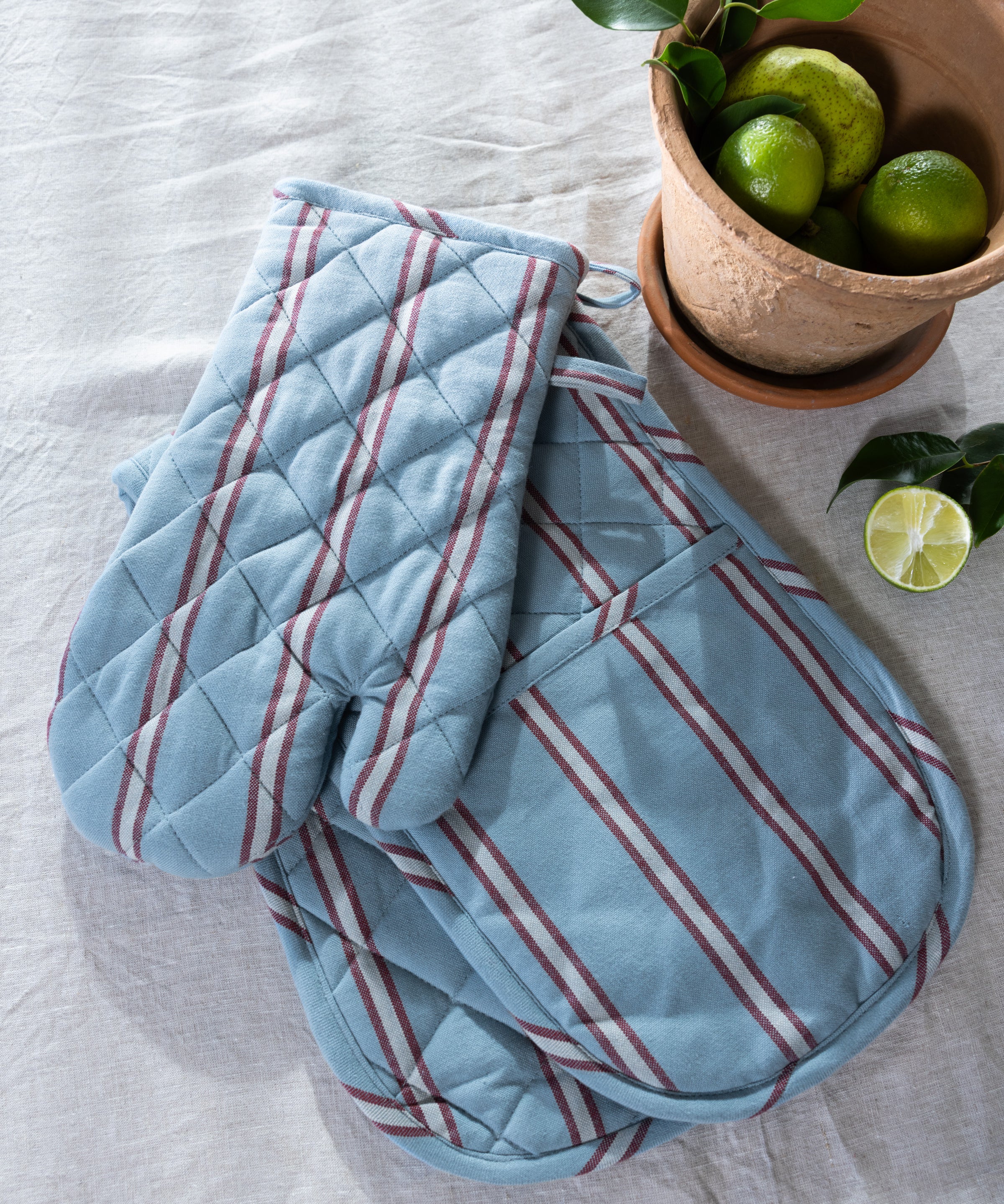 Spicy Margarita Single Oven Glove | Stripe-2