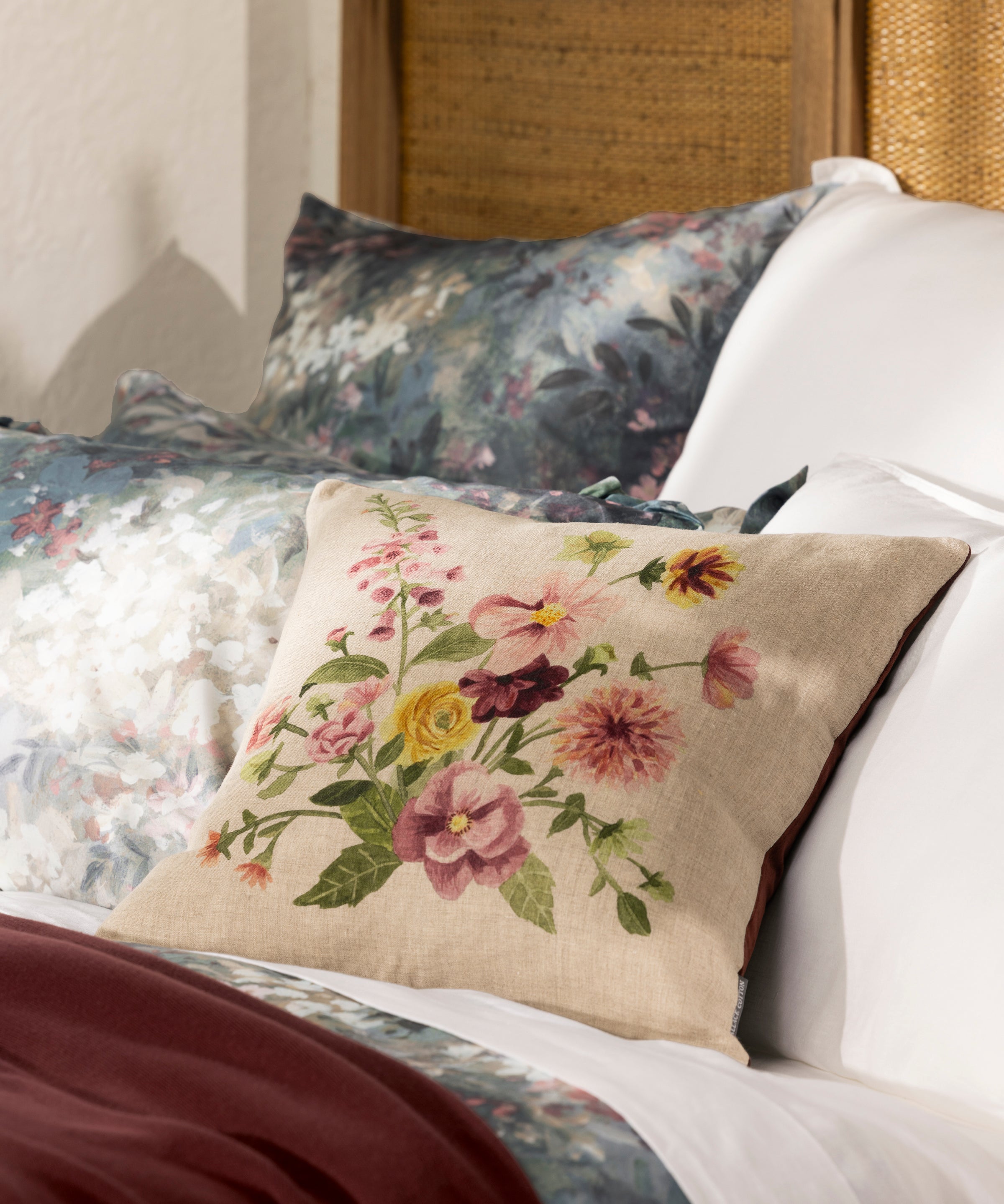 Spring Bloom Square Cushion Cover | Floral-2