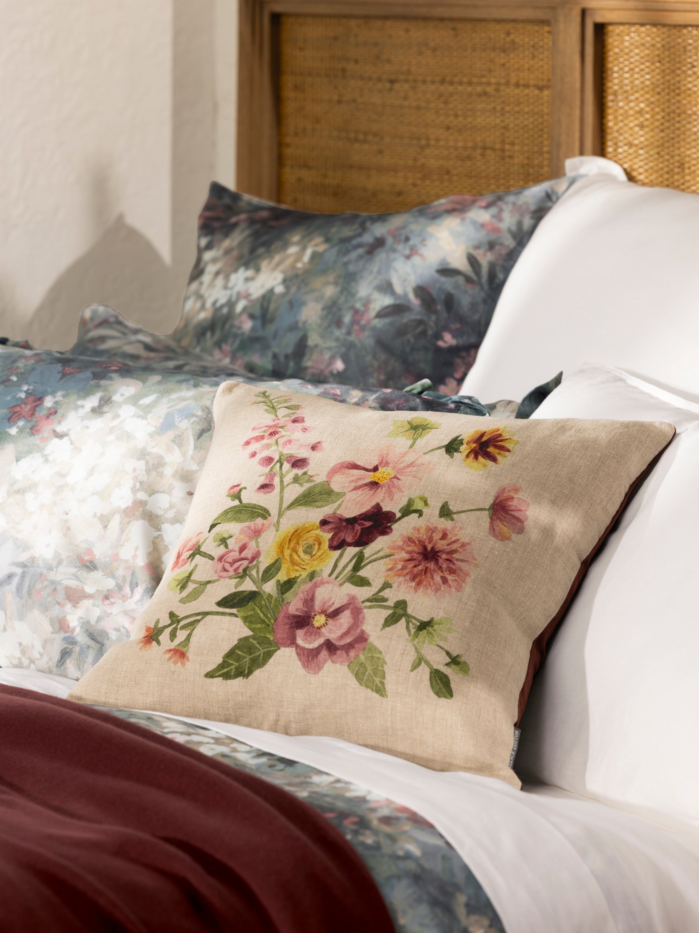 Spring Bloom Square Cushion Cover | Floral-2