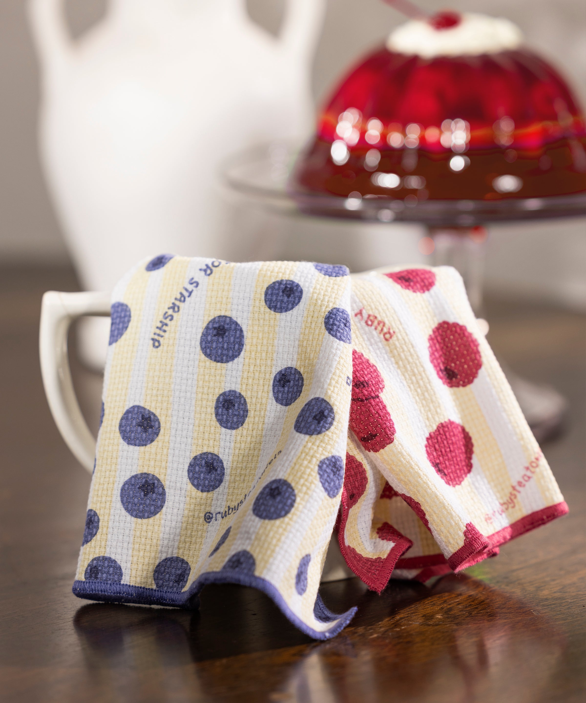 Starship Berries Washcloth Set of 2 | Multi-2