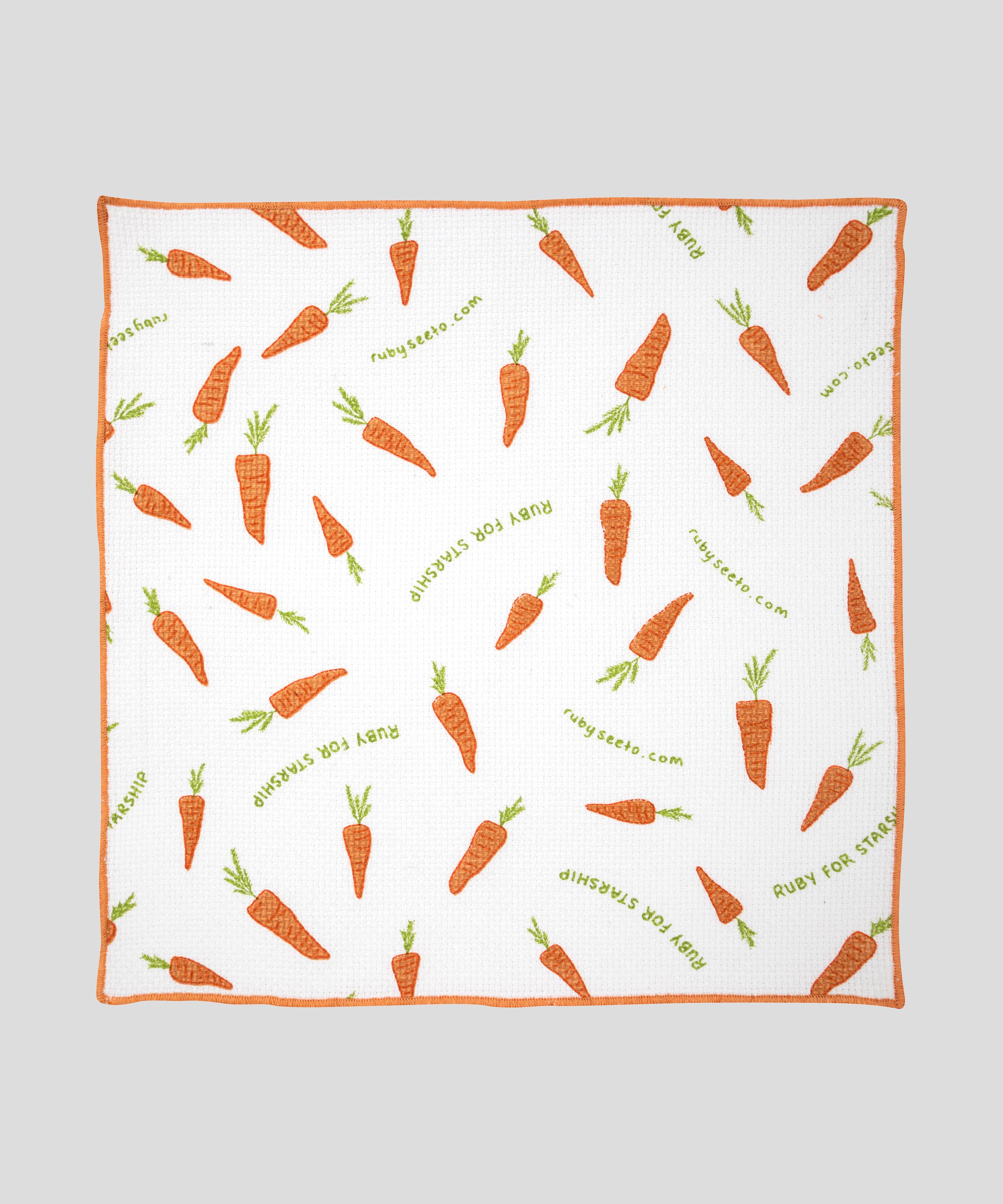 Starship Carrot Washcloth Set of 2 | Multi-5