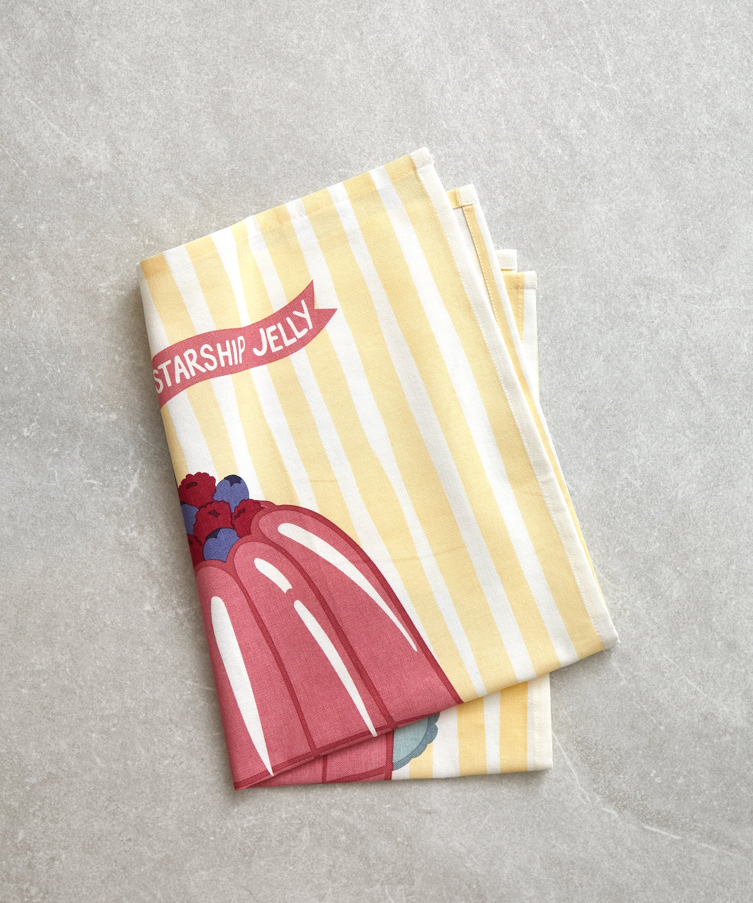 Starship Jelly Tea Towel | Multi-1