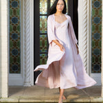 Stella Full Length Robe | Pink-3