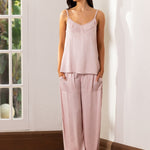Stella Palazzo PJ Pants | Pink-3
