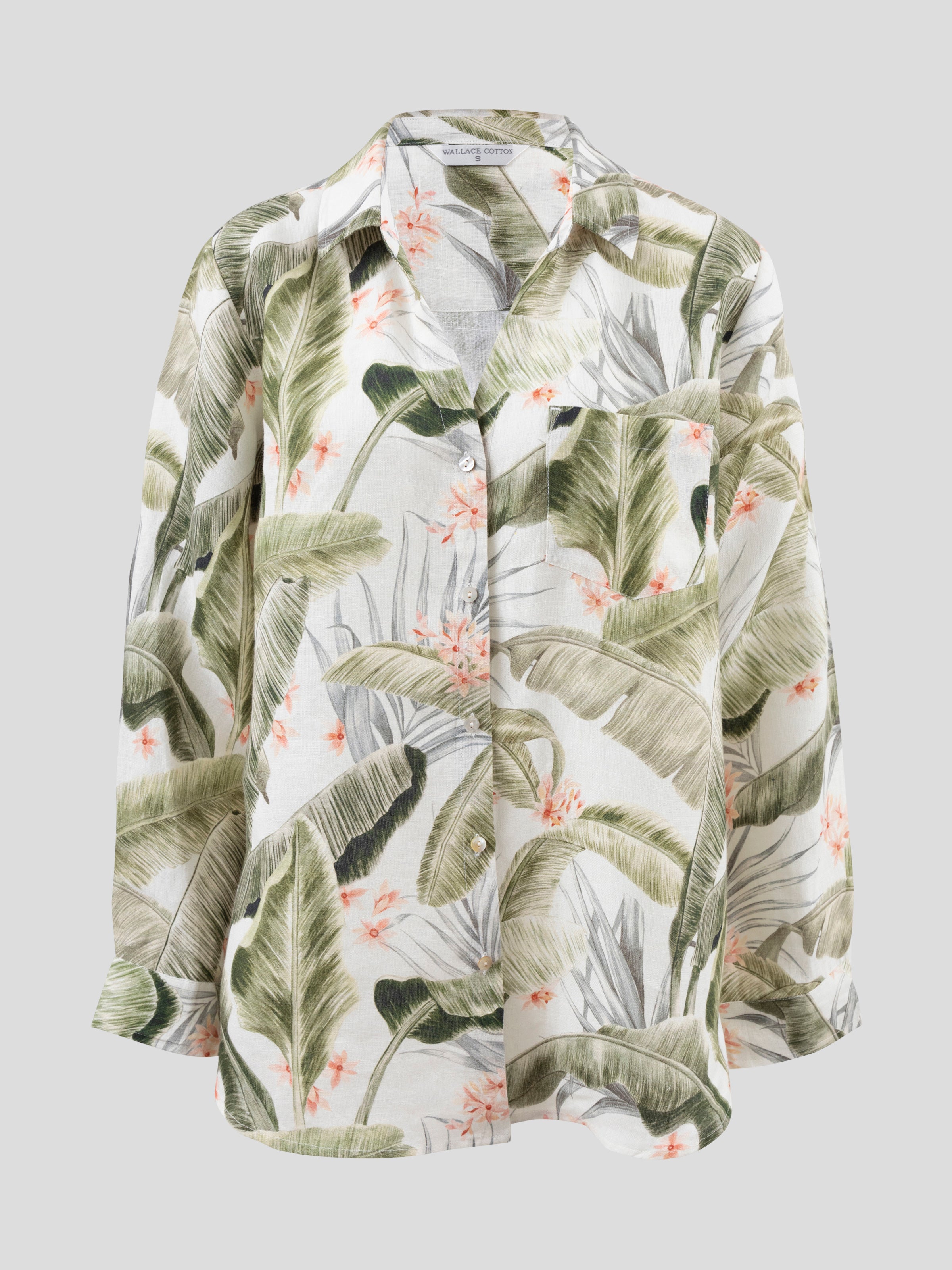 Sundance Linen Shirt | Leaf-2