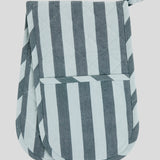 Surf Shack Double Oven Glove | Blue Stripe-1