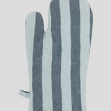 Surf Shack Single Oven Glove | Blue Stripe-1