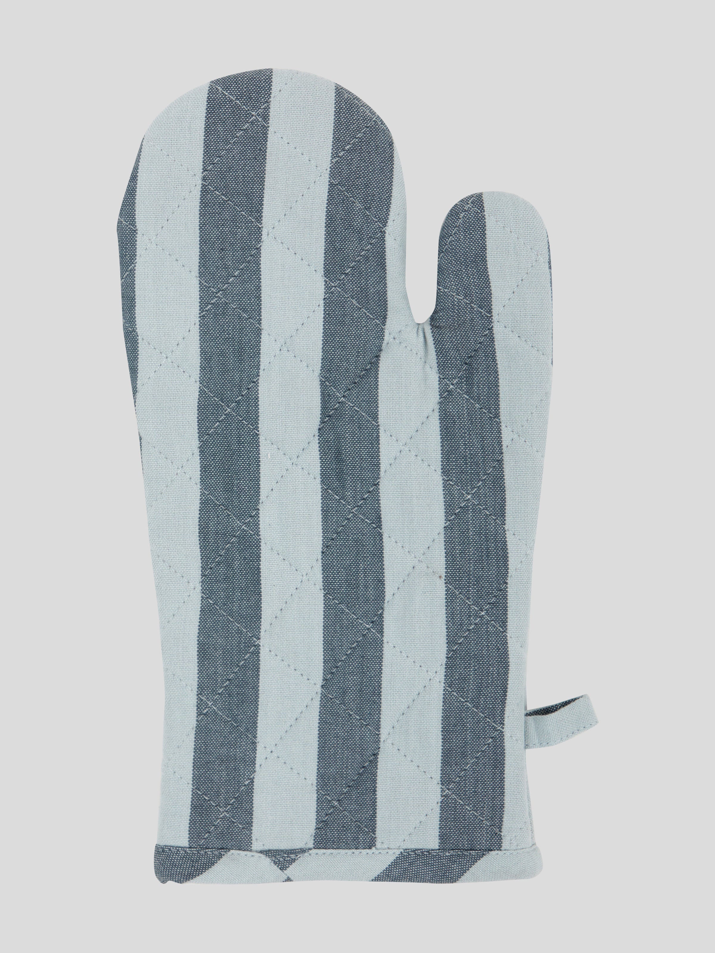 Surf Shack Single Oven Glove | Blue Stripe-3
