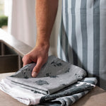 Surf Shack Tea Towel Set of 3 | Blue Stripe-2