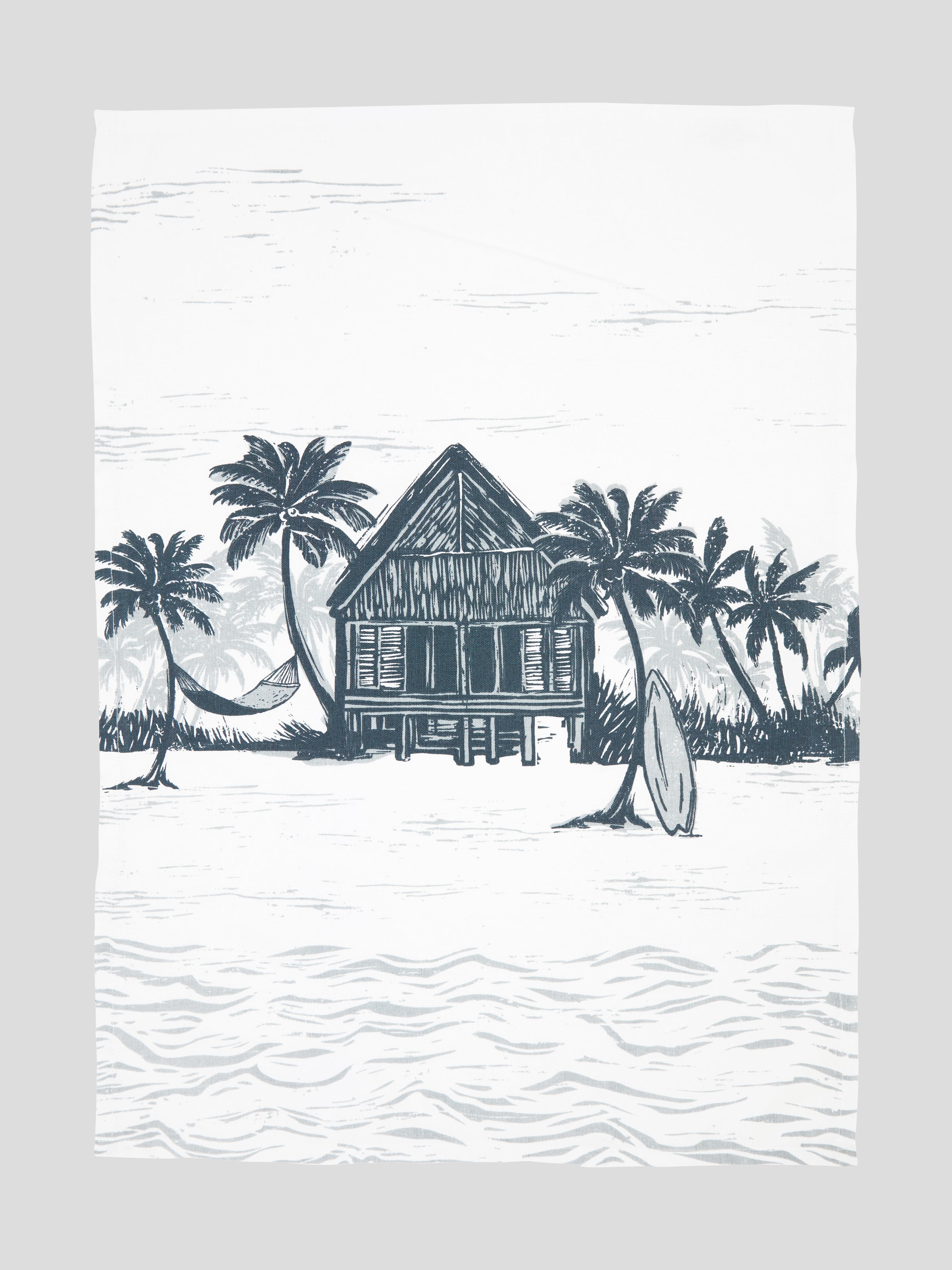 Surf Shack Tea Towel Set of 3 | Blue Stripe-5