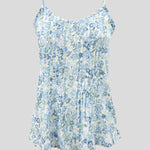 Sylvie Cami | Blue Floral-2