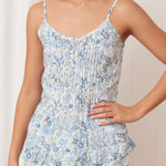 Sylvie Cami | Blue Floral-3