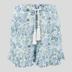 Sylvie Sleep Shorts | Blue Floral-2