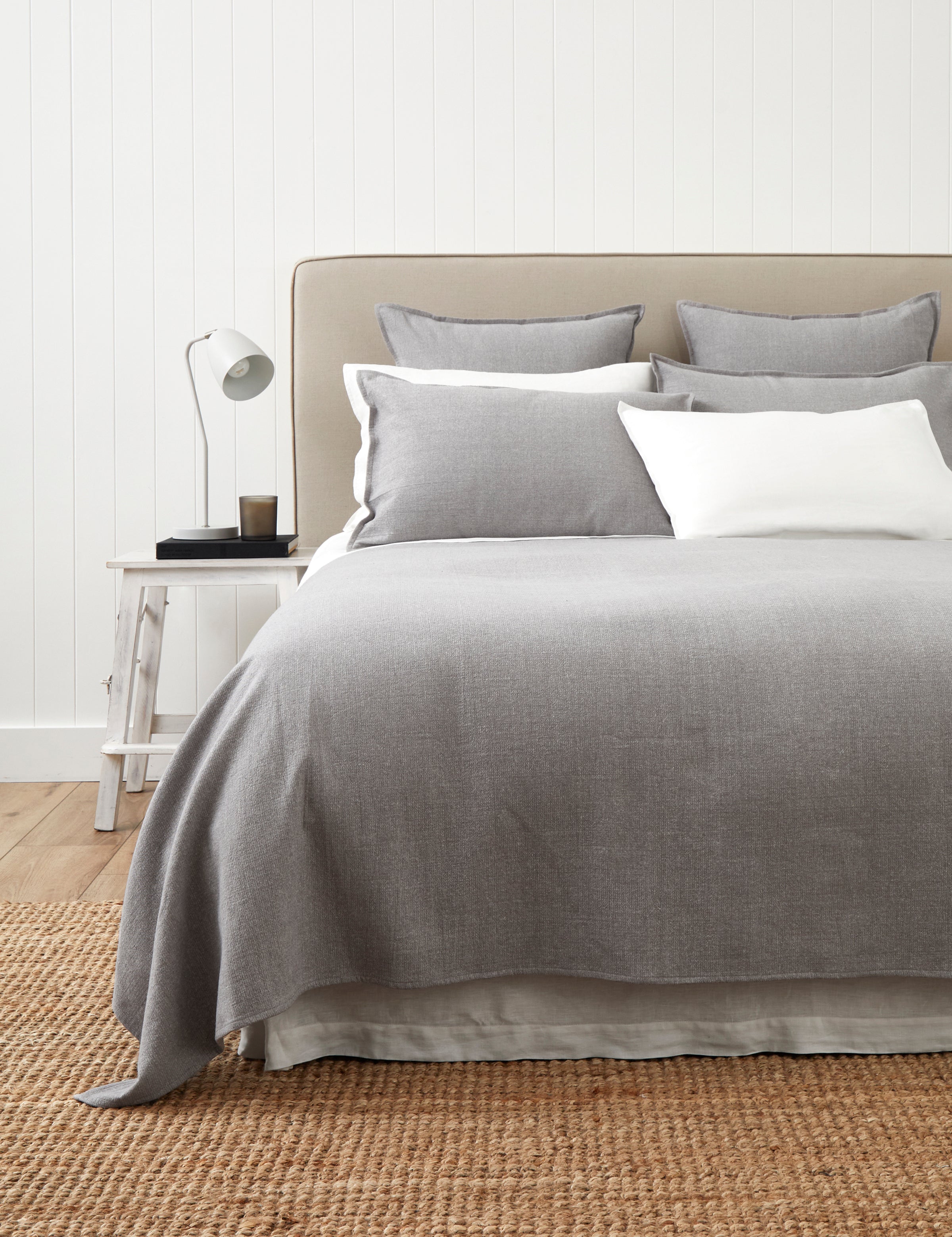 Tennyson Bed Cover | Grey-1