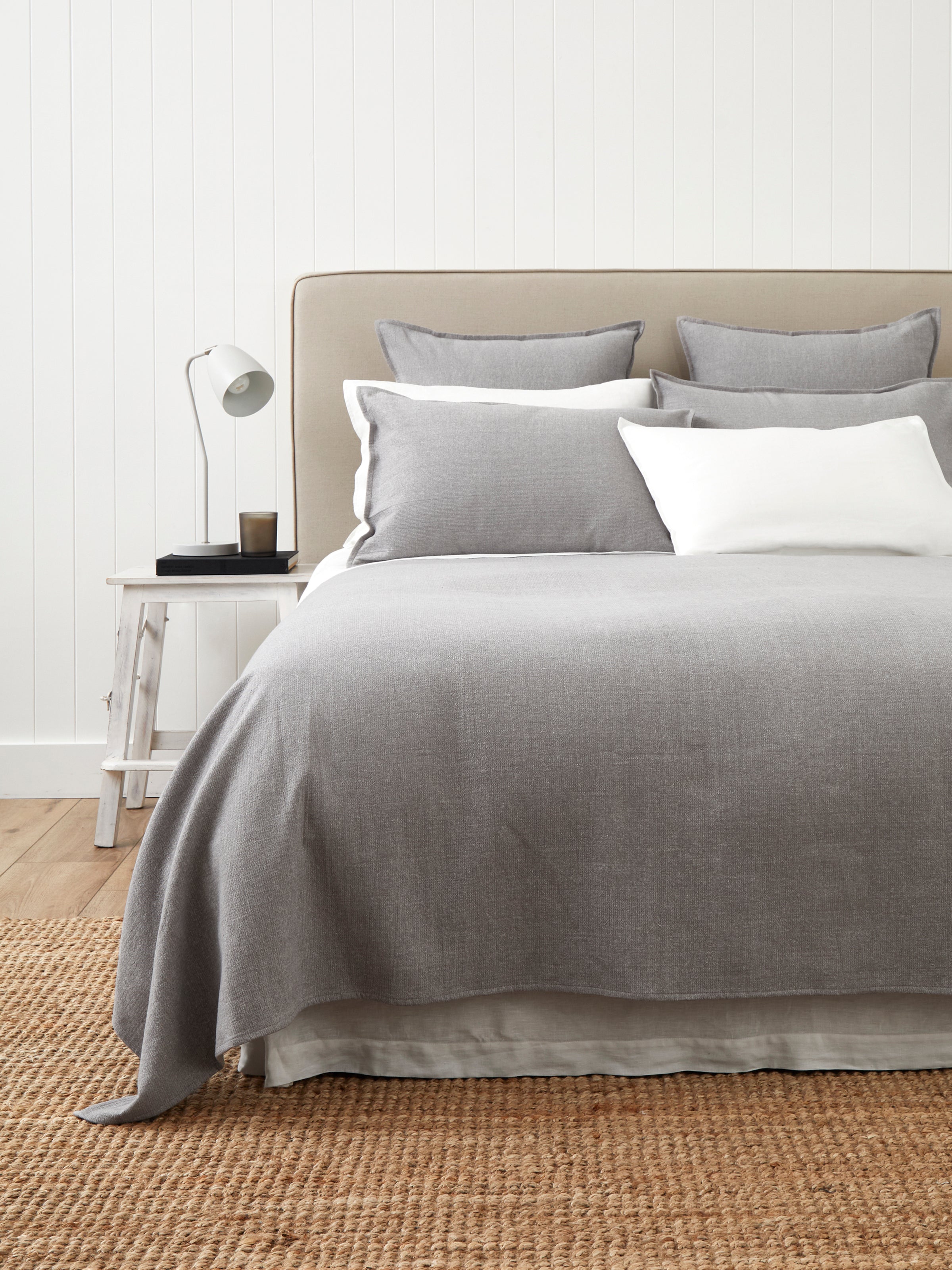 Tennyson Bed Cover | Grey-1