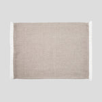 Terrace Linen Placemat Set of 4 | Natural White-3