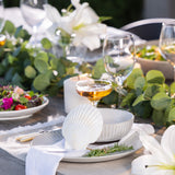 Terrace Linen Placemat Set of 4 | Natural White-4