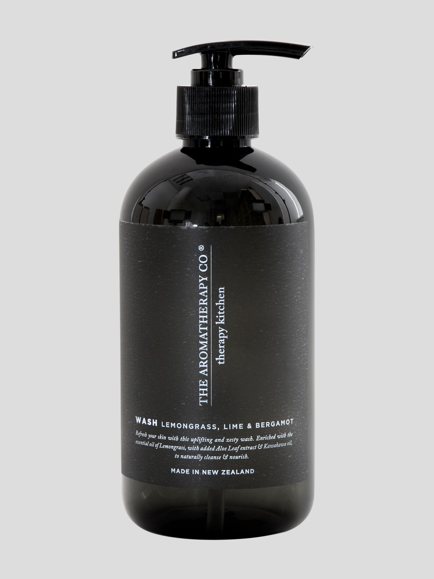 Therapy Kitchen Hand Wash - Lemongrass Lime & Bergamot | Black-1