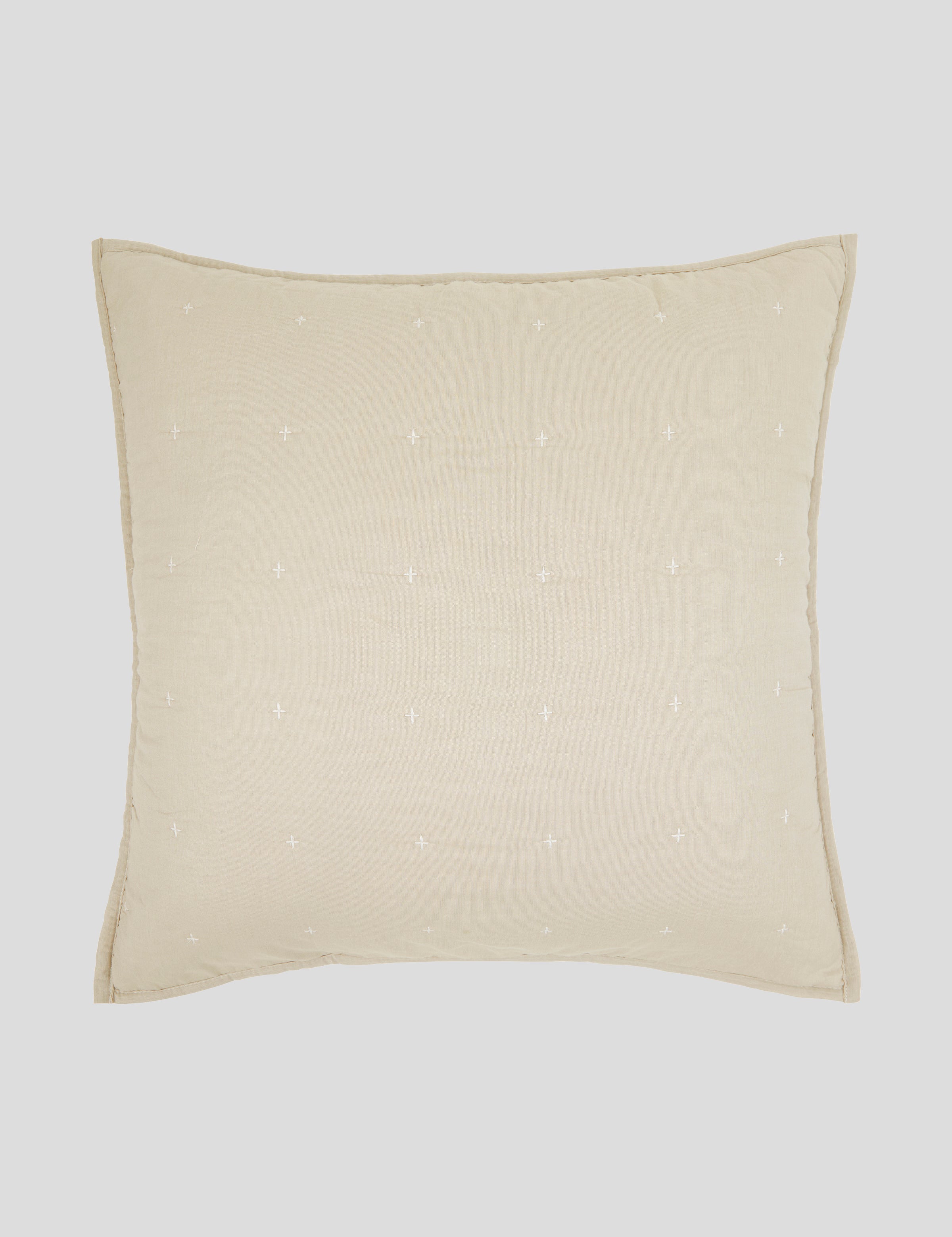 Thorndon European Pillowcase | Wheat-1