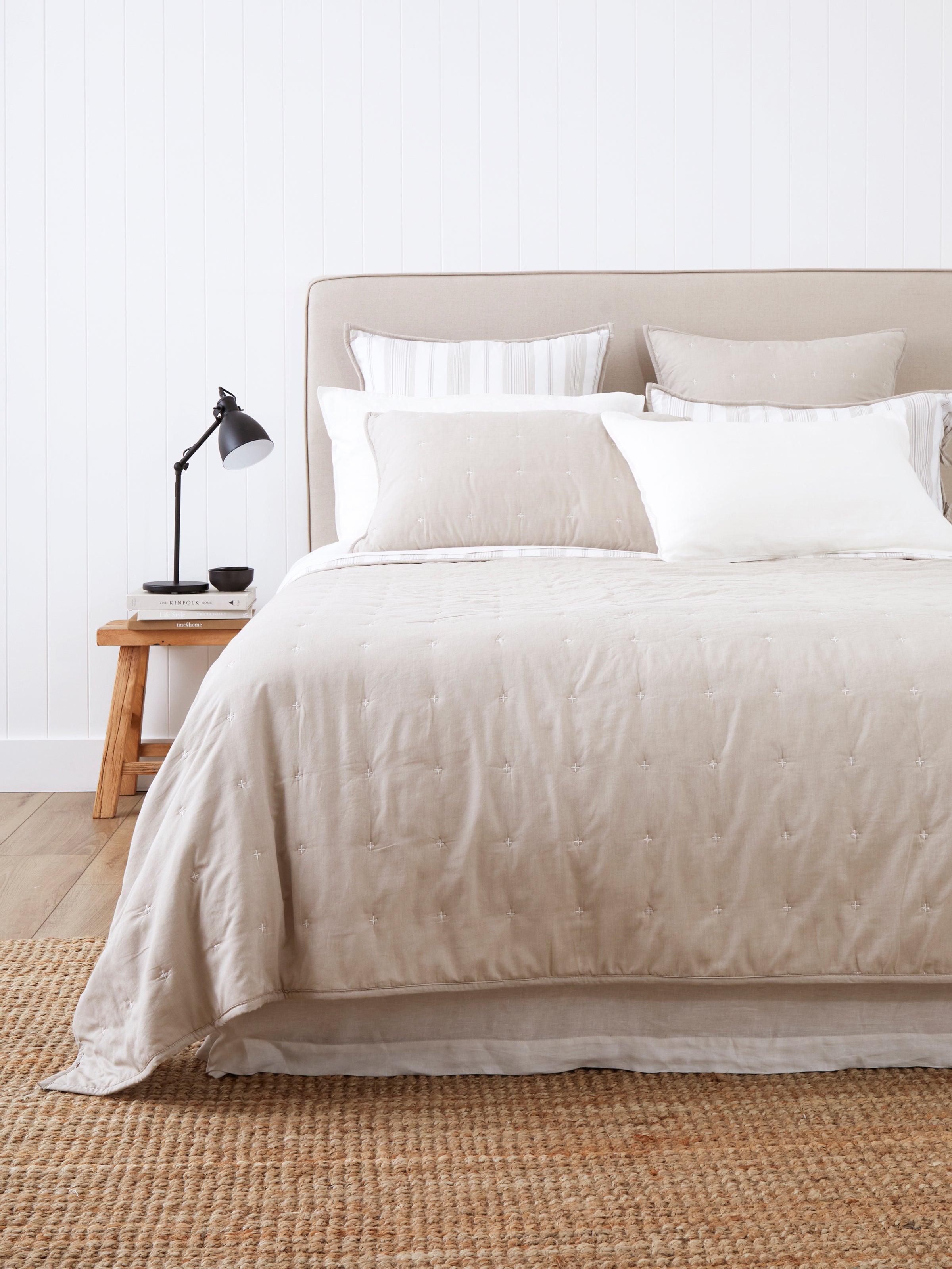 Thorndon Quilt | Natural-1