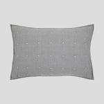 Thorndon Standard Pillowcase | Charcoal-1