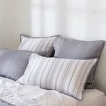 Thorndon Standard Pillowcase | Charcoal-2