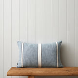 Trellis Rectangle Cushion Cover | Duckegg-1
